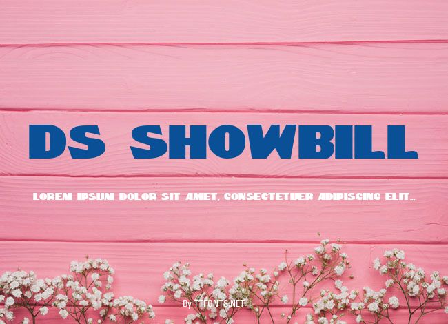 DS ShowBill example